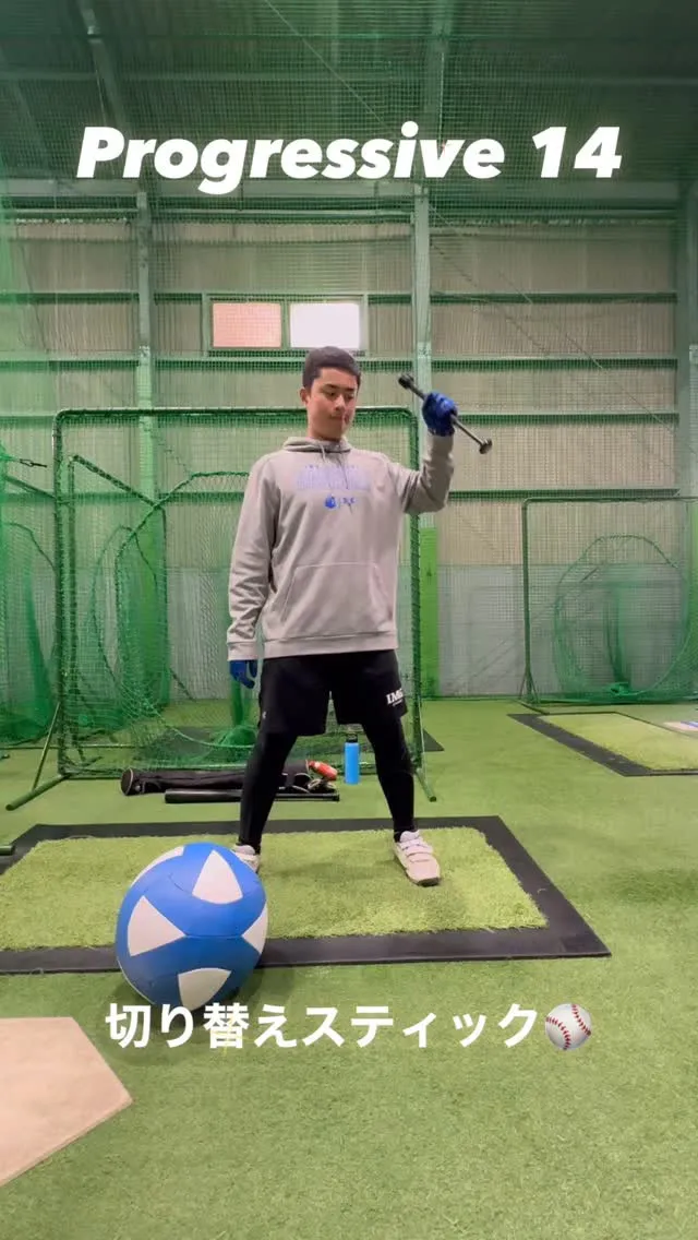 切り替えスティック＆バレルバット