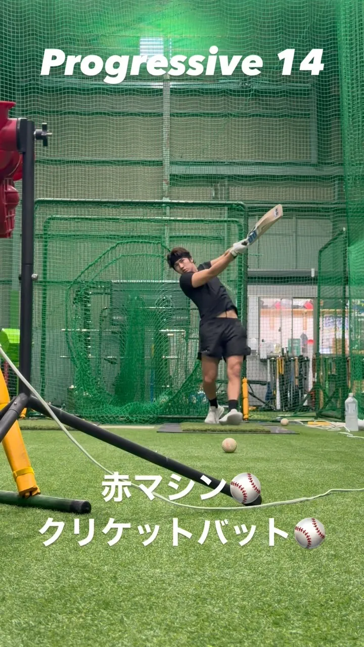 赤マシン＆クリケットバット